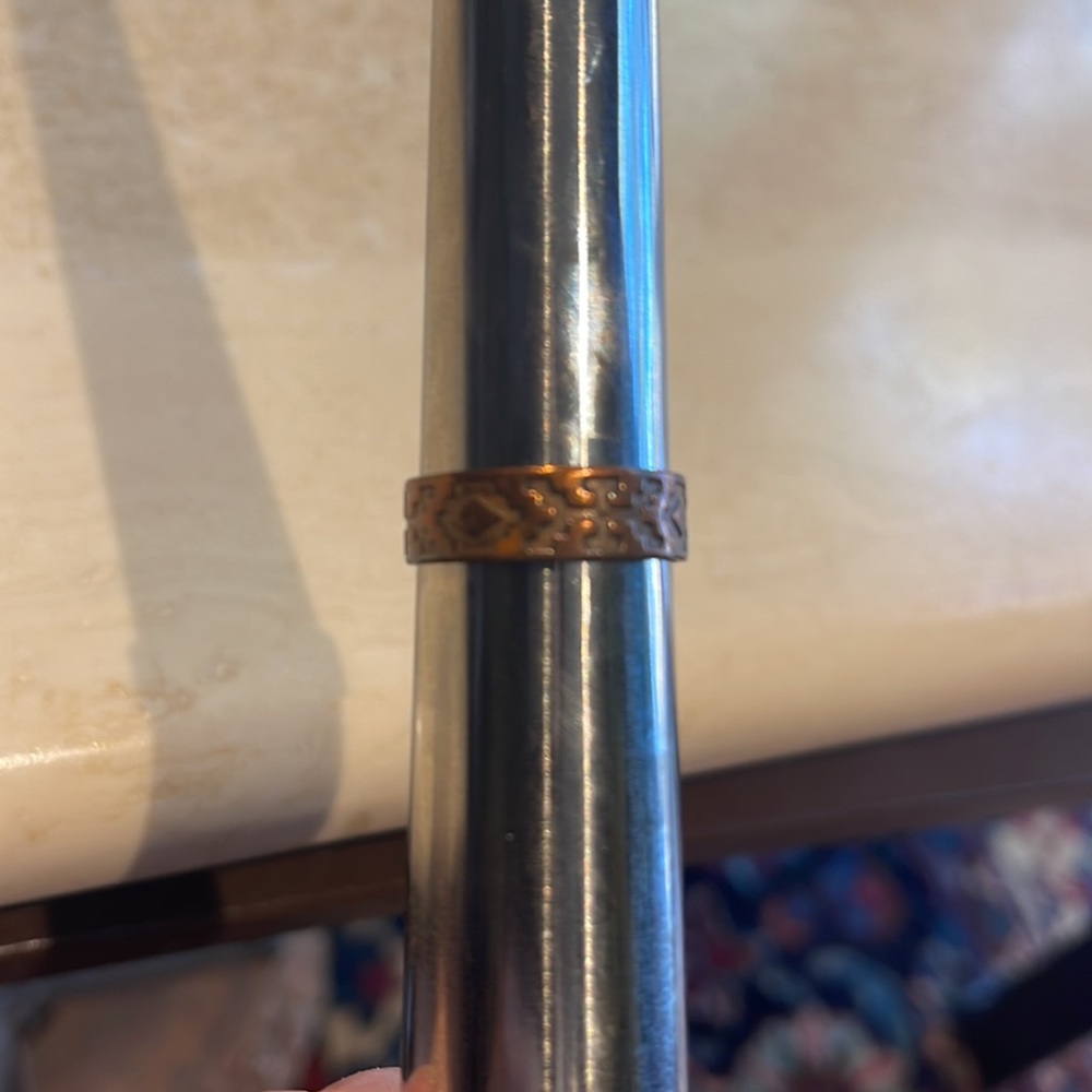 Bundle Vintage Copper Ring And Cuff - image 6